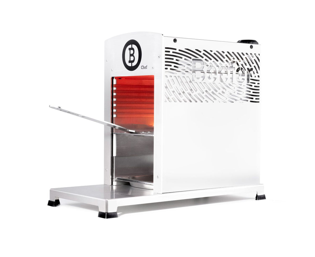 Sammenstilling av Ovnsgrill One CHEF Indoor 800°C rustfritt stål med tilbehør