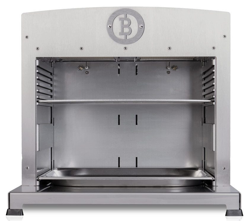 Ovnsgrill Twin PRO 800°C 2 brennere - Beefer forfra