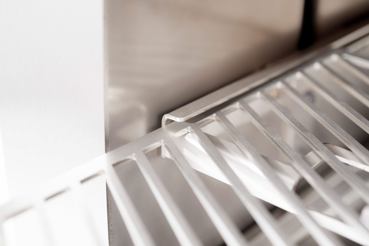 Ovnsgrill XL CHEF Indoor 800°C 2 brennere rustfritt stål - Beefer med åpen grillrist