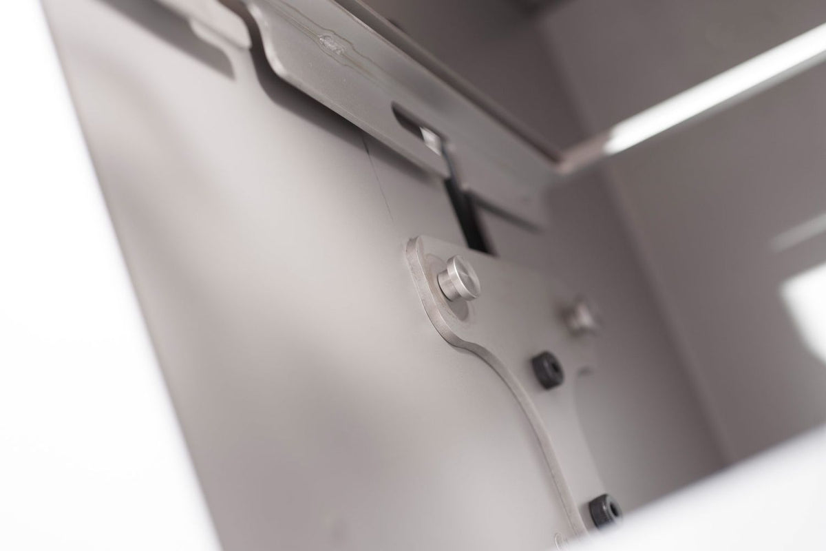 Ovnsgrill XL CHEF Indoor 800°C 2 brennere rustfritt stål - Beefer med fettoppsamler