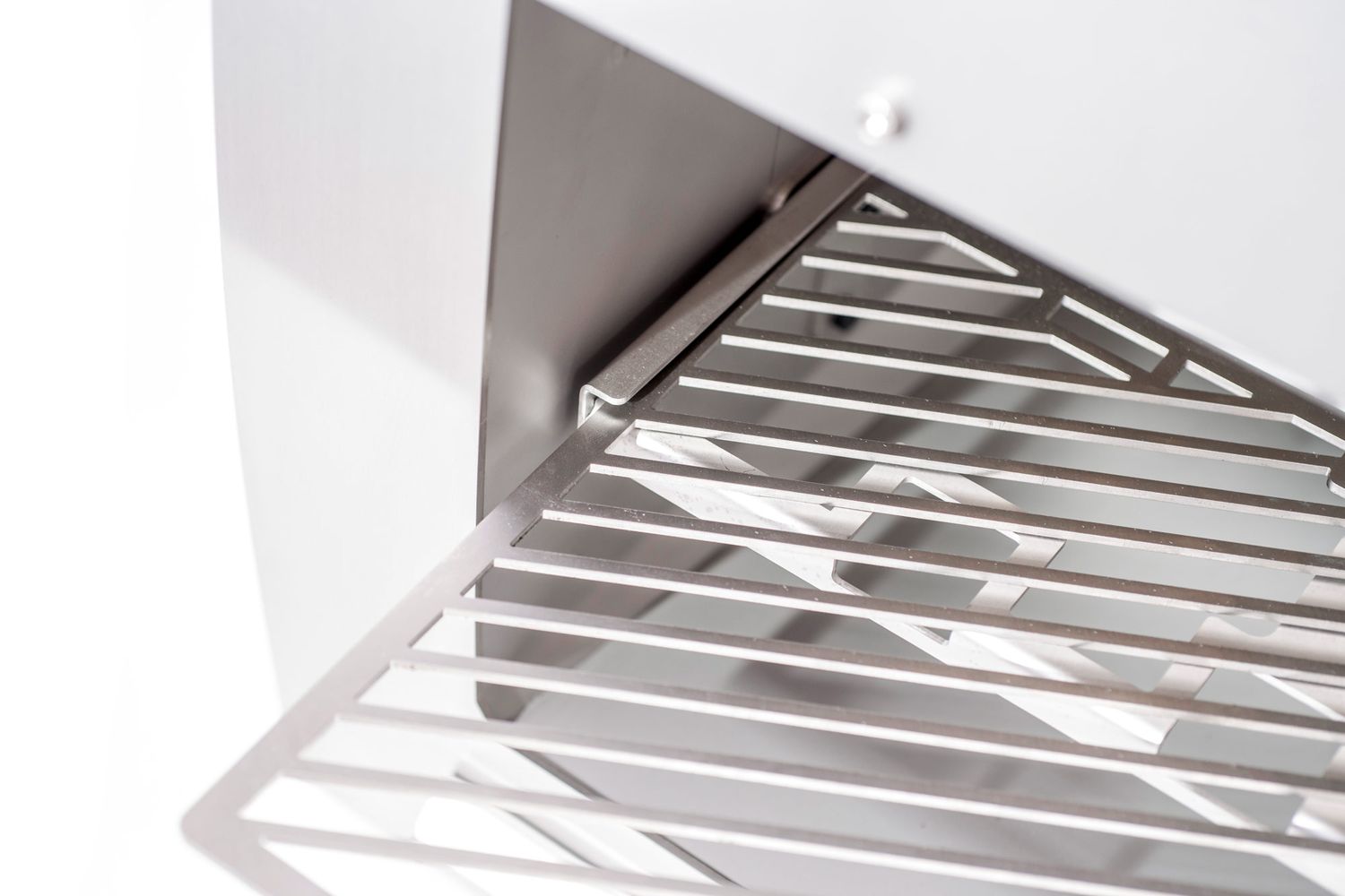 Ovnsgrill XL CHEF Indoor 800°C naturgass 2 brennere Beefer med åpnet fettoppsamler
