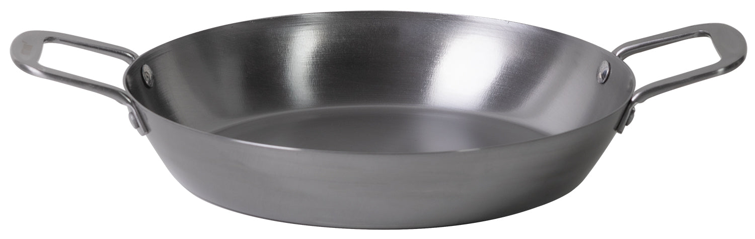 Paellapanne karbonstål Ø 30 cm - Hot Wok forfra