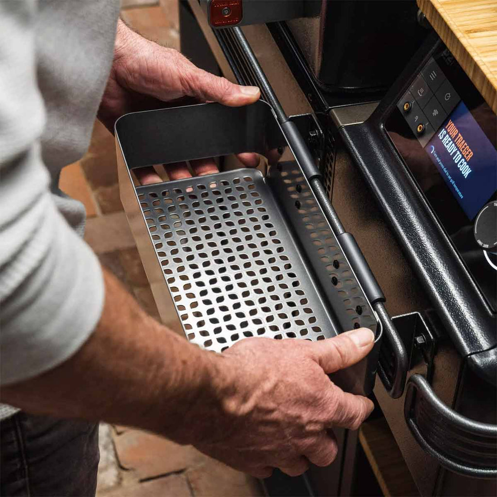 P.A.L. Pop-And-Lock oppbevaringshylle - Traeger bakside