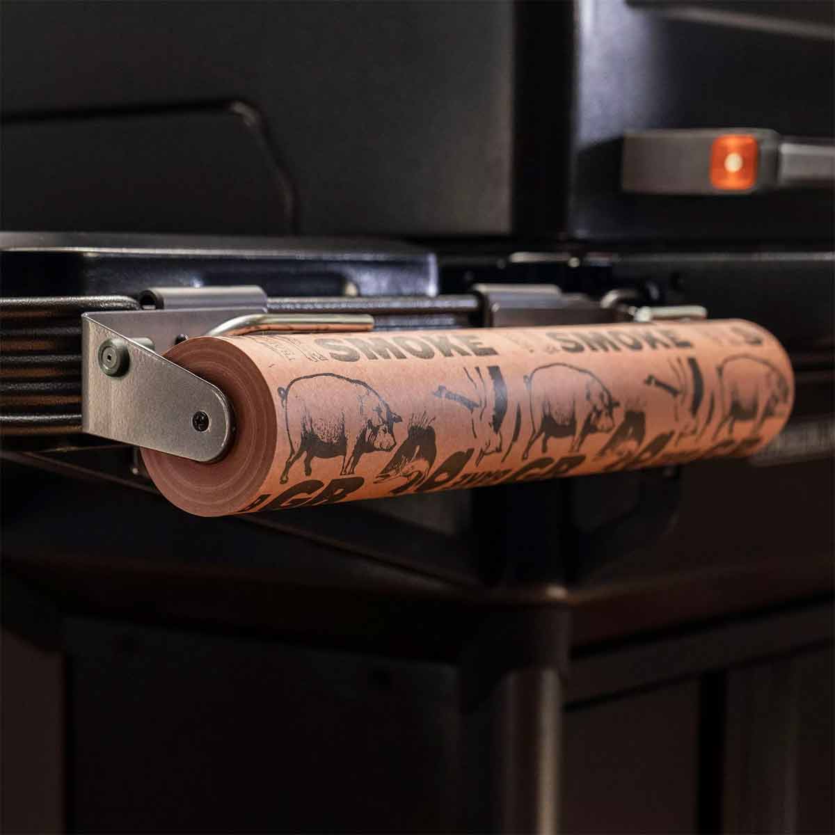 Nærbilde av P.A.L. Pop-And-Lock rulleholder - Traeger justering