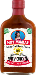 Paradise Islands Spicy Chicken saus 195 ml fra Hot Mamas, forfra