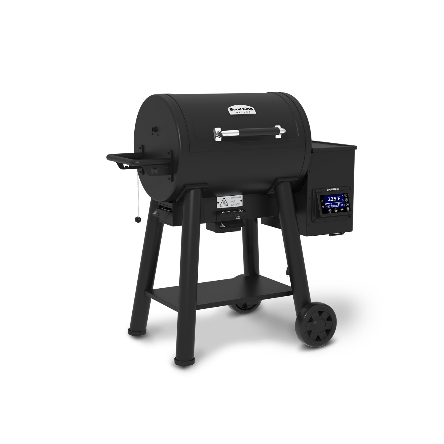 Pelletsgrill Baron/Crown Pellet 400 med WLAN støpejernsrist detalj av rist