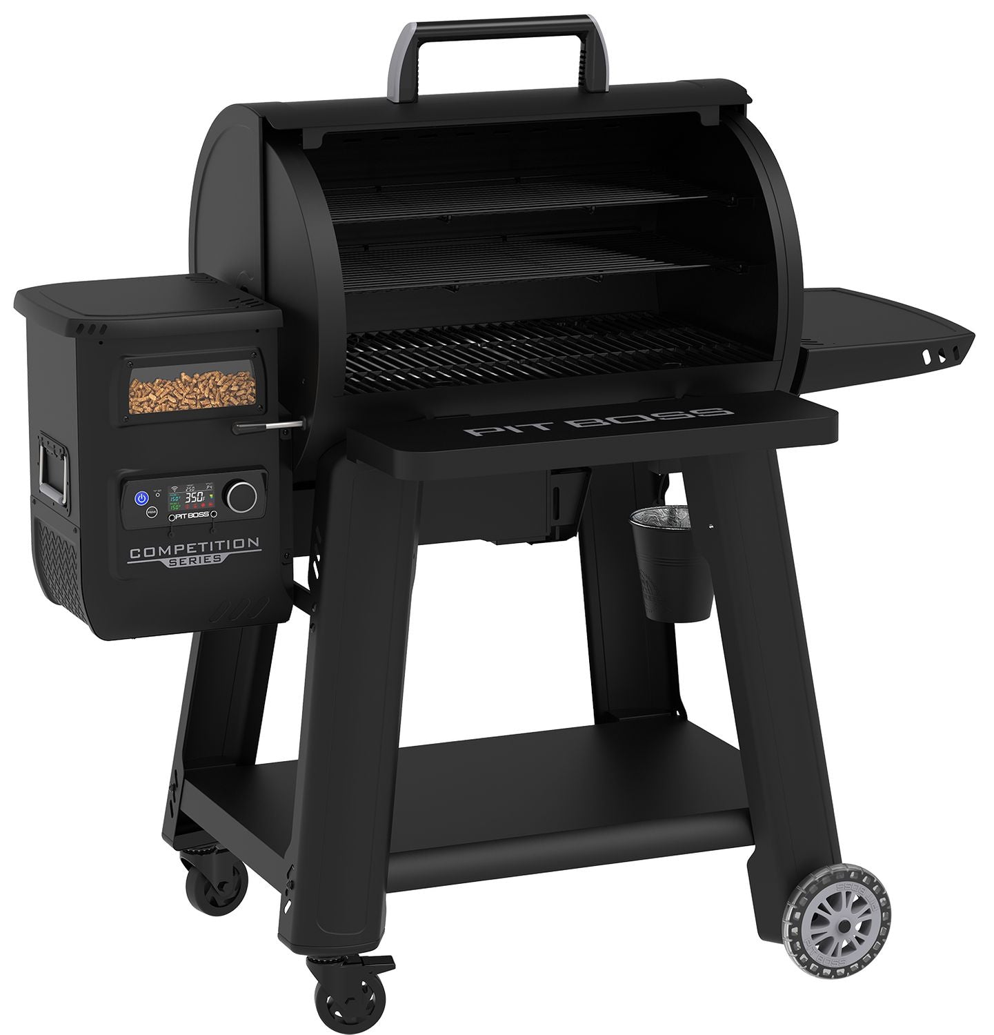 Pelletsgrill Competition Series 1250 med WiFi 3 nivåer pelletstank med avløpsluke