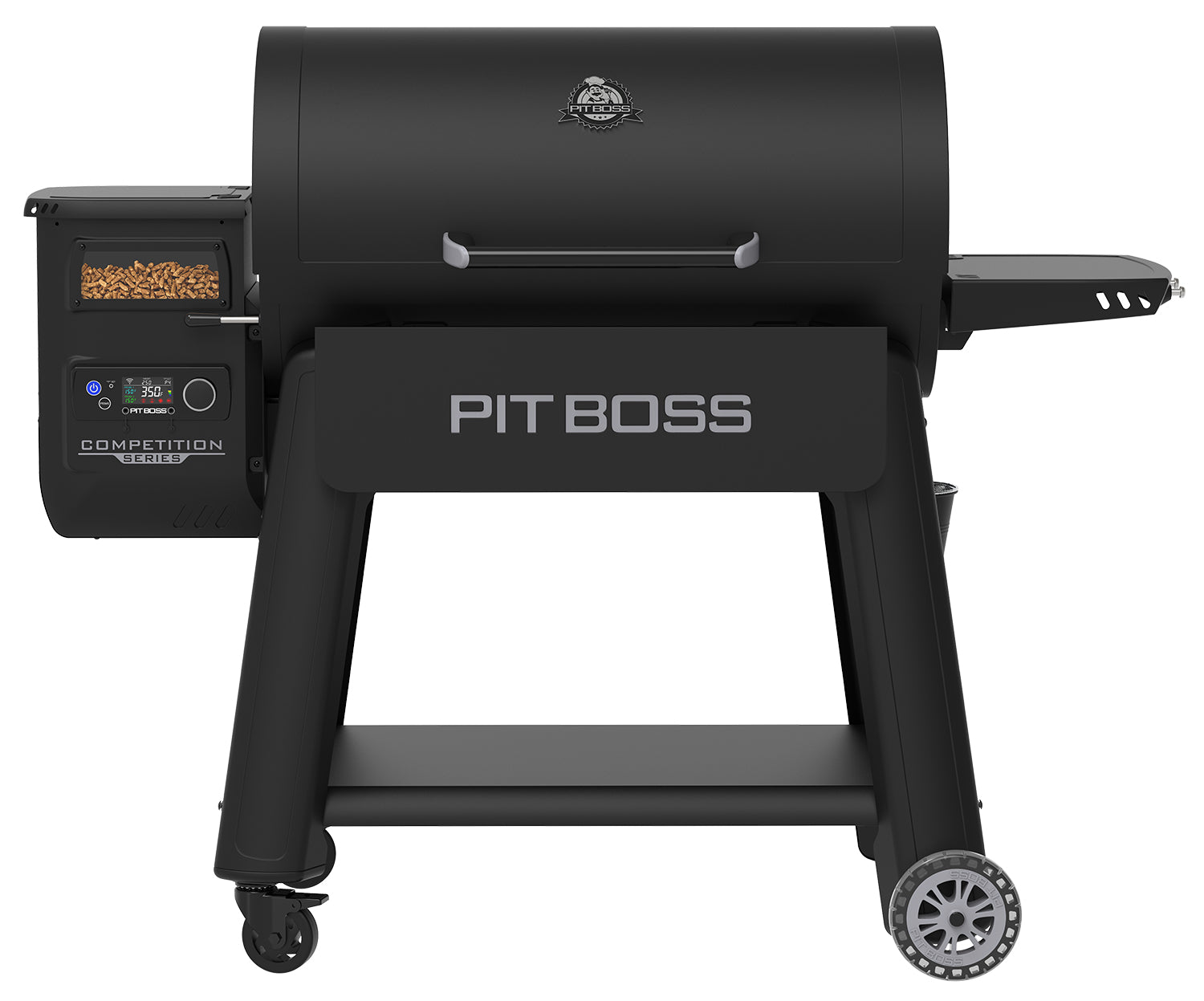 Pelletsgrill Competition Series 1600 med WiFi 3 nivåer forfra