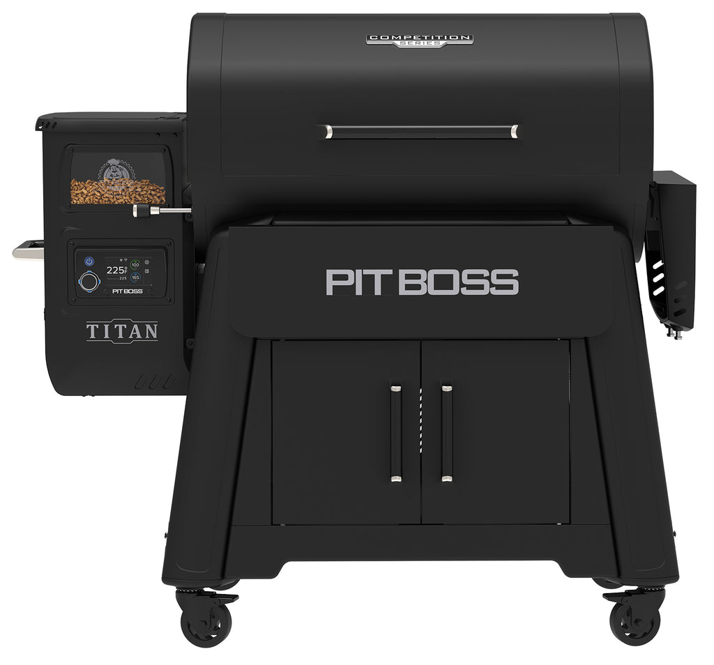 Pelletsgrill Competition Series 1600 Titan WiFi 3 nivåer - Pit Boss bakside