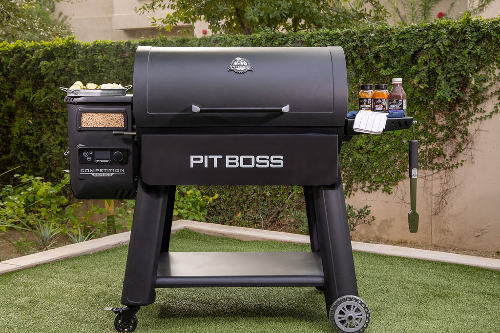 Detalj av digitalt kontrollpanel på Pelletsgrill Competition Series 1600 med WiFi 3 nivåer