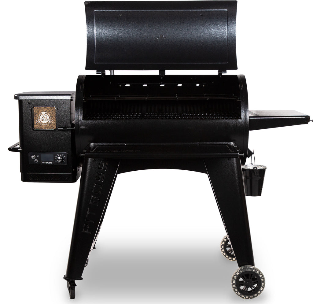 Pelletsgrill Navigator 1150 støpejernsrist 2 nivåer bakside