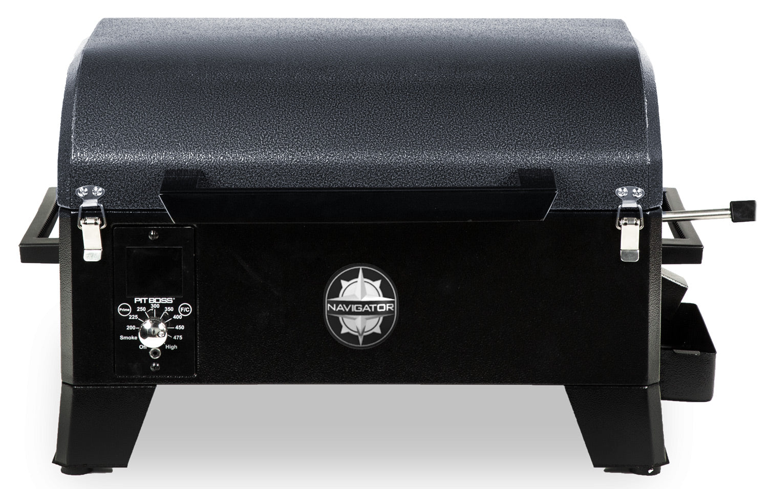 Pelletsgrill Navigator 150 portabel kompakt - Pit Boss forfra