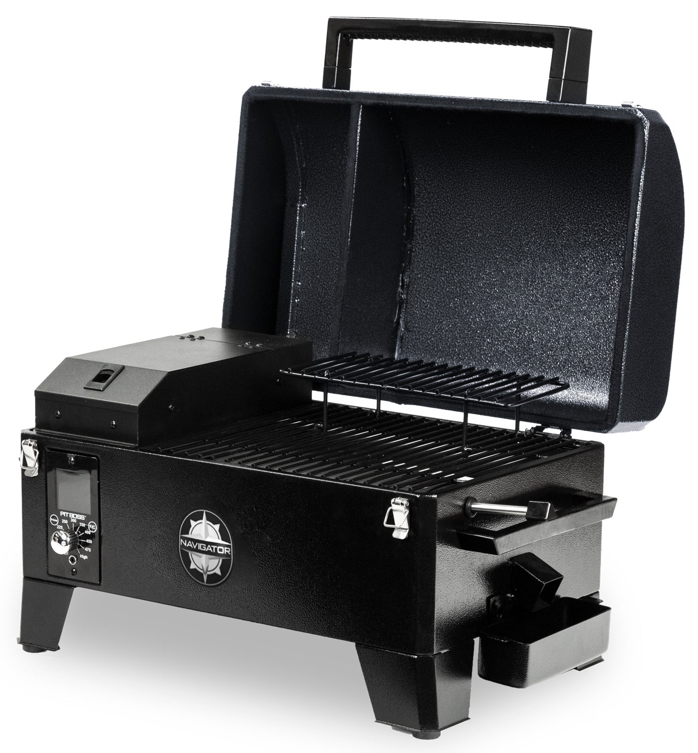 Pelletsgrill Navigator 150 portabel kompakt - Pit Boss digitalt display