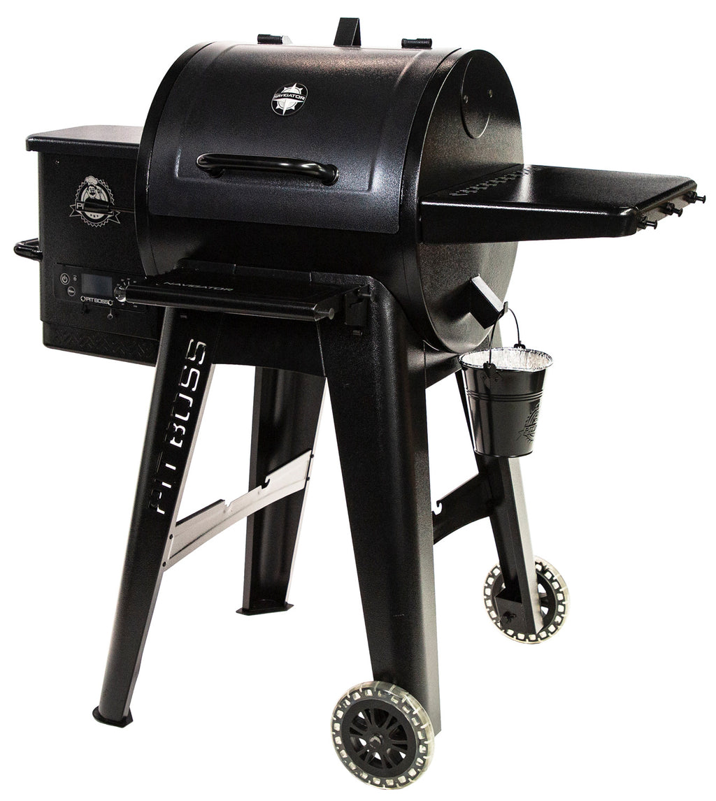 Pelletsgrill Navigator 550 inkl grilltrekk støpejernsrist fettoppsamler