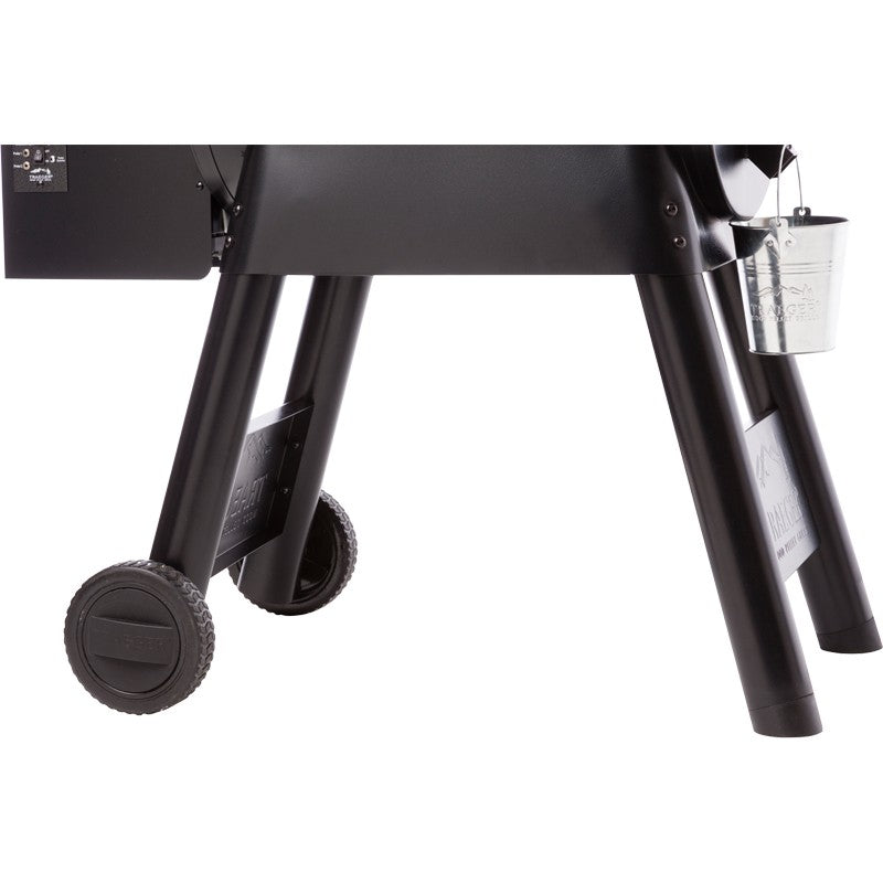Pelletsgrill PRO 22 med digital styring 56 cm sidevisning