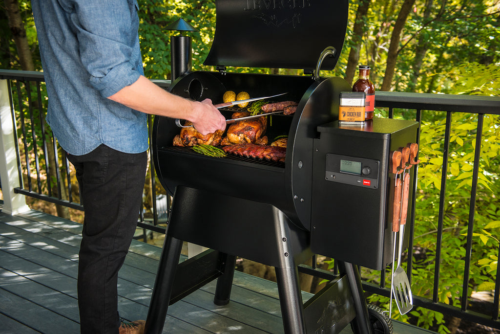 Pellets tank på Pelletsgrill PRO 575 med WiFire og appstyring - Traeger