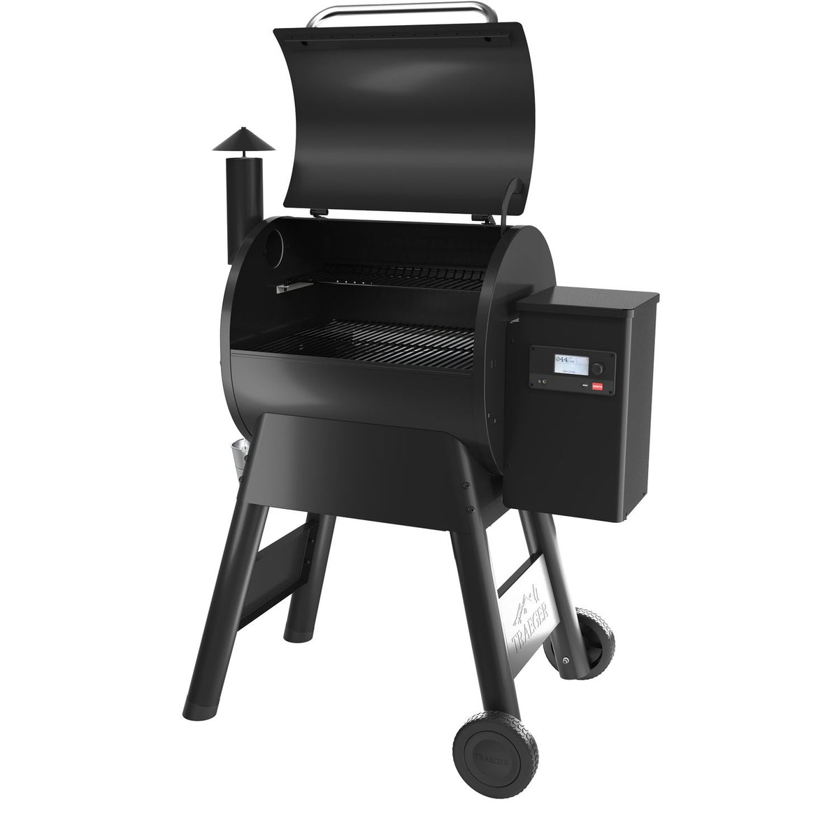 Sideprofil av Pelletsgrill PRO 575 med WiFire og appstyring - Traeger