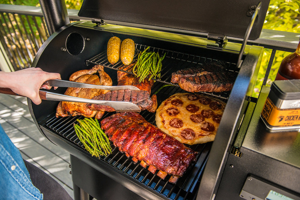 Pelletsgrill PRO 575 med WiFire og D2-kontroller Pellettank