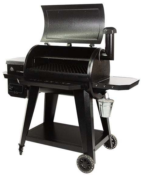 Pelletsgrill Pro Series 850 med WiFi støpejernsrist med åpen lokk