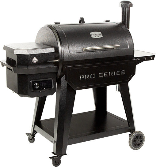 Sidebilde av Pelletsgrill Pro Series 850 med WiFi støpejernsrist