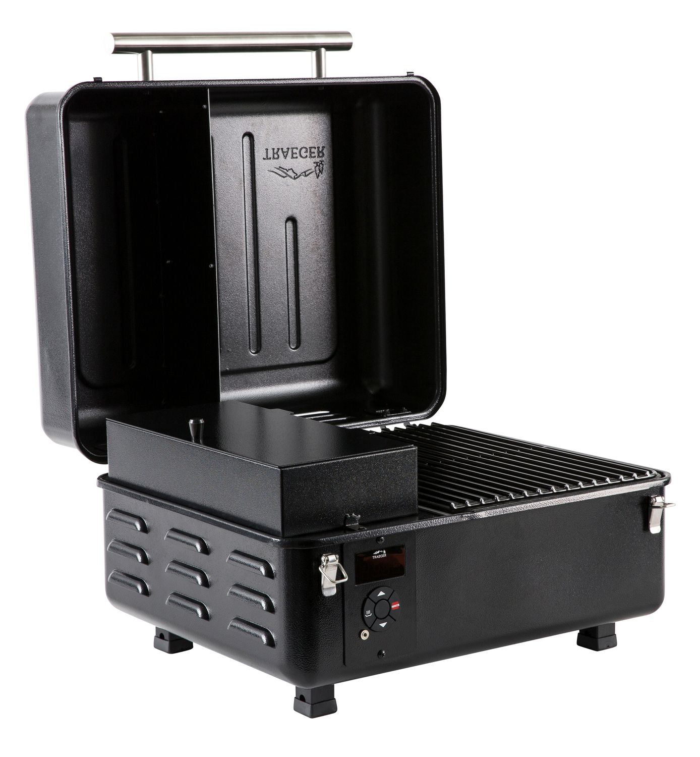 Pelletsgrill Ranger portabel kompakt 28 cm - Traeger bakside