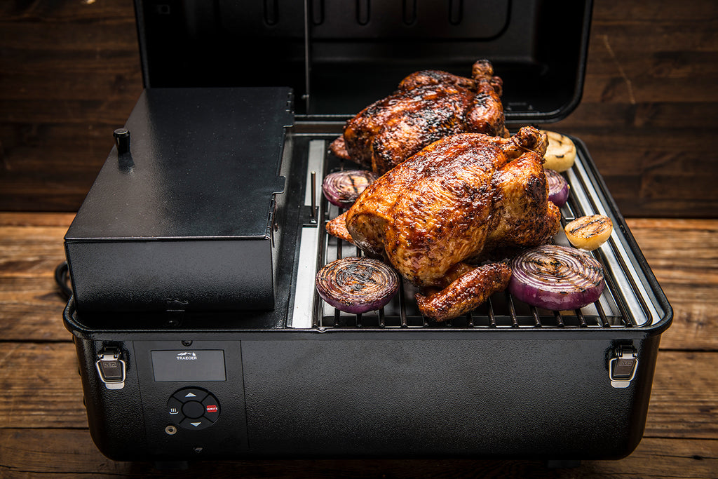 Detalj av digital ARC Controller på Pelletsgrill Ranger portabel kompakt - Traeger