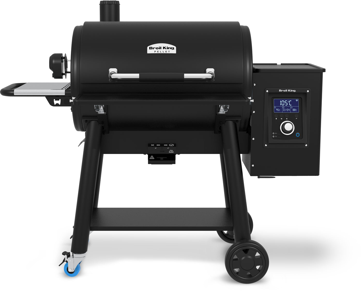 Pelletsgrill Regal 500 Pro med WLAN støpejernsrist forfra