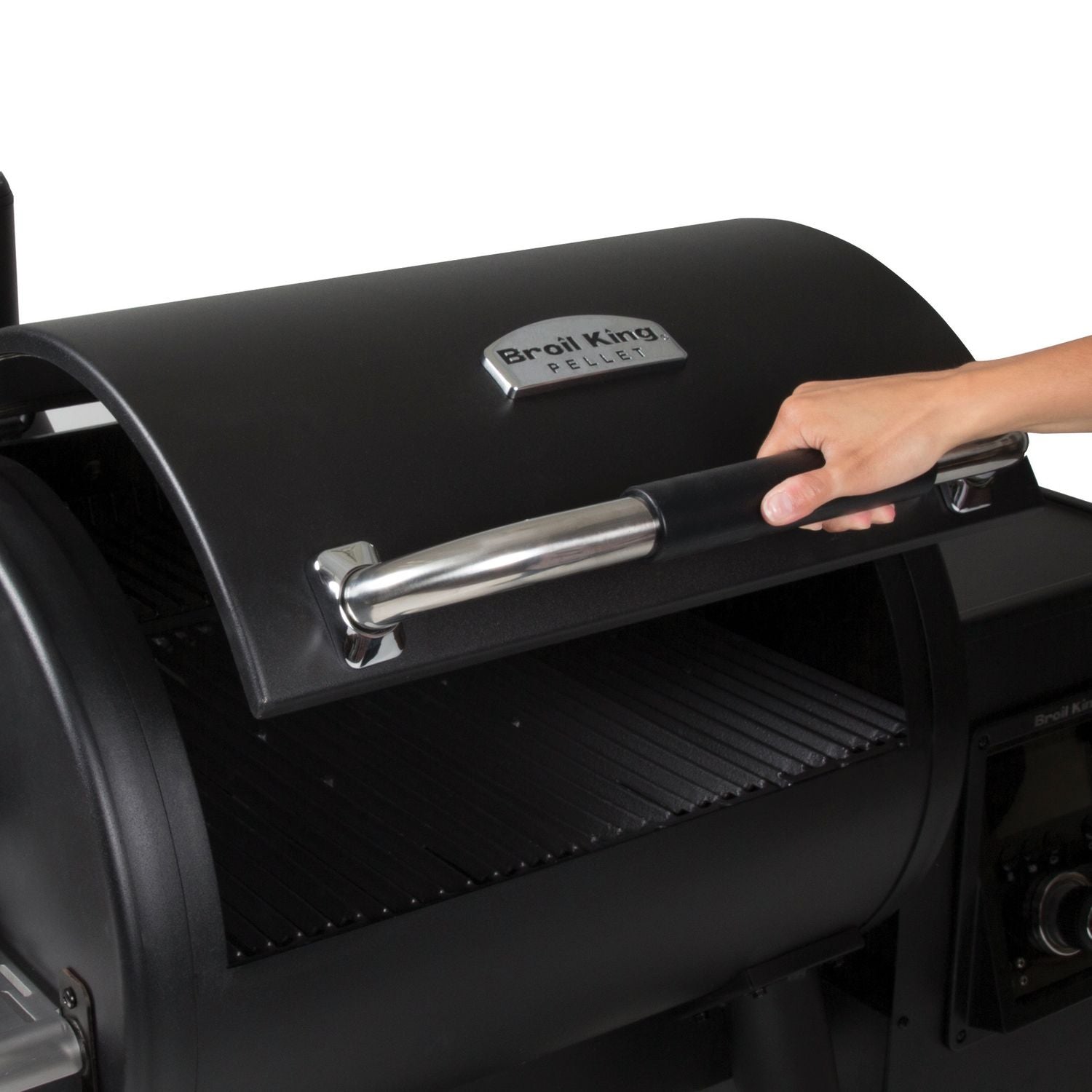 Pelletsgrill Regal 500 Pro med WLAN støpejernsrist bakside