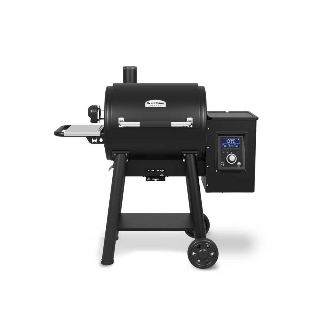 Pelletsgrill Regal Pellet 400 med grilltrekk bakside