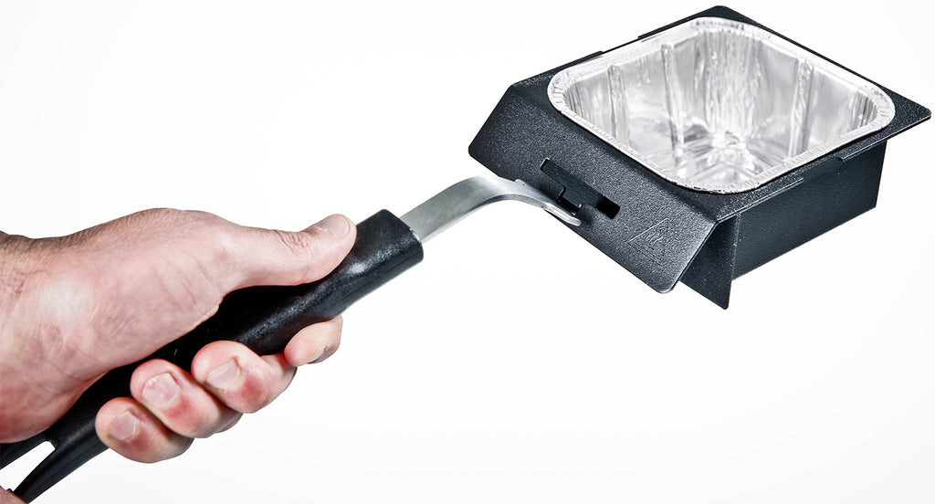 Pelletsgrill Regal Pellet 400 med WLAN rengjøring med askeoppsamler
