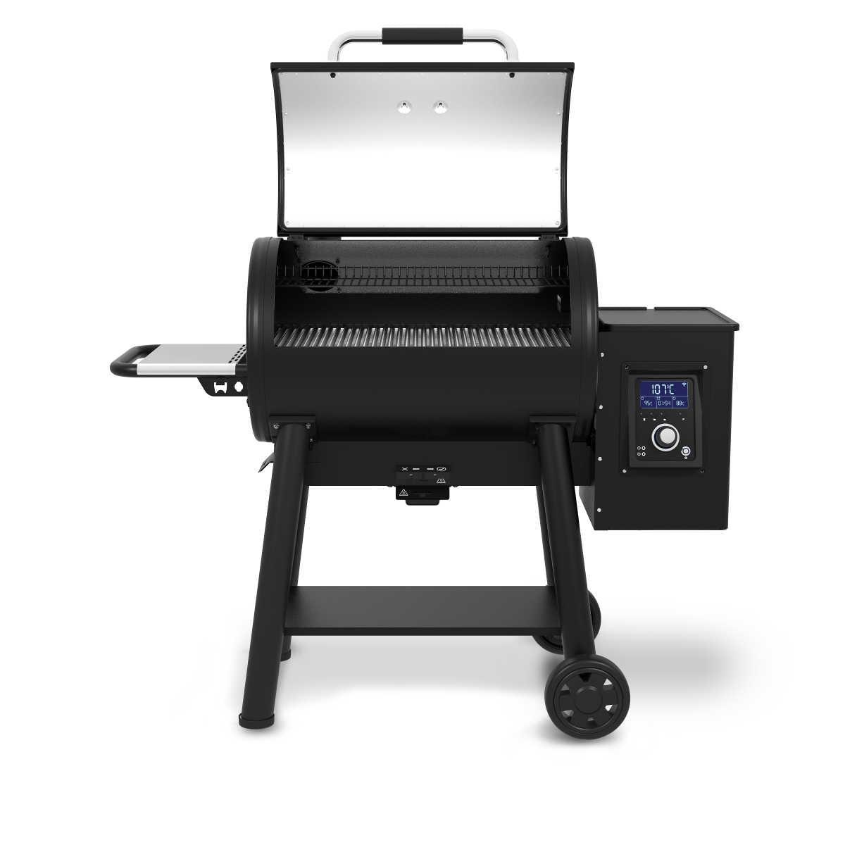 Pelletsgrill Regal Pellet 500 støpejernsrist bakside