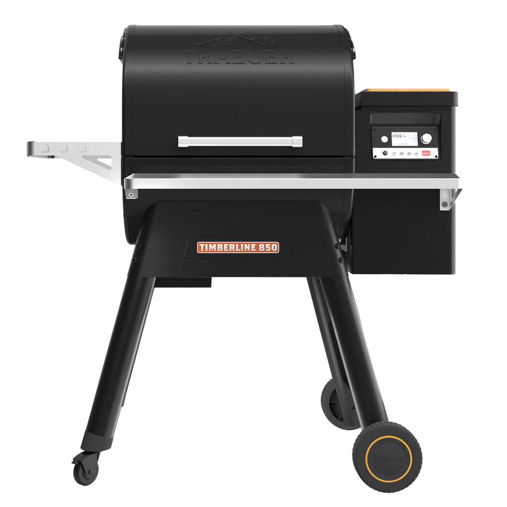 Pelletsgrill Timberline 850 med WiFi svart bakside