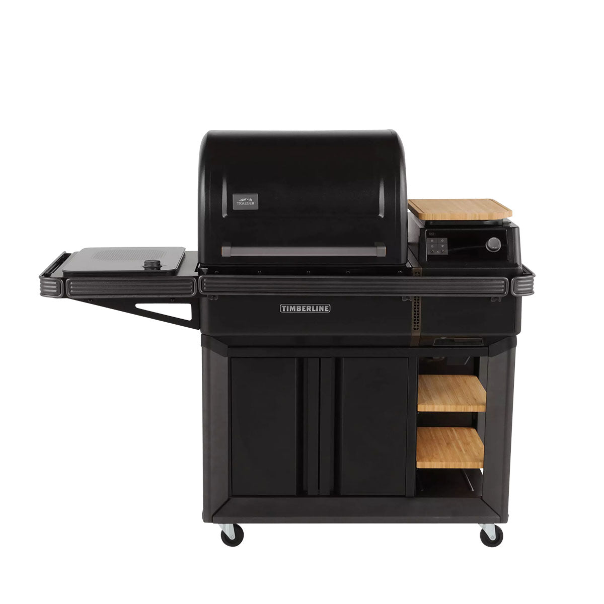 Pelletsgrill Timberline med WiFi svart - Traeger forfra