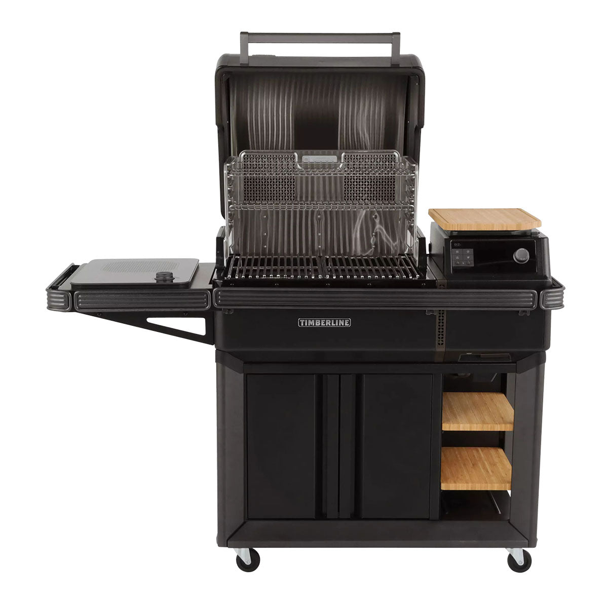Pelletsgrill Timberline med WiFi svart - Traeger bakside