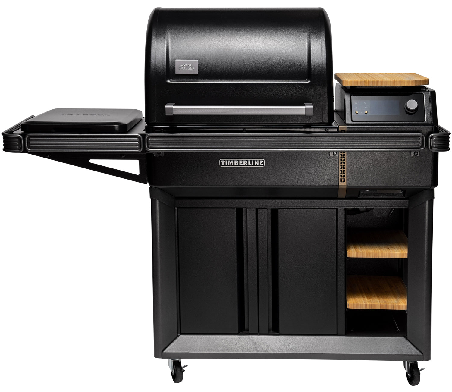 Pelletsgrill Timberline med WiFire og Meater - Traeger forfra