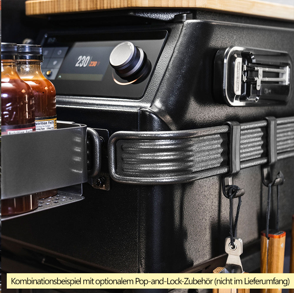 Pelletsgrill Timberline med WiFire og Meater - Traeger oversikt over hele grillen