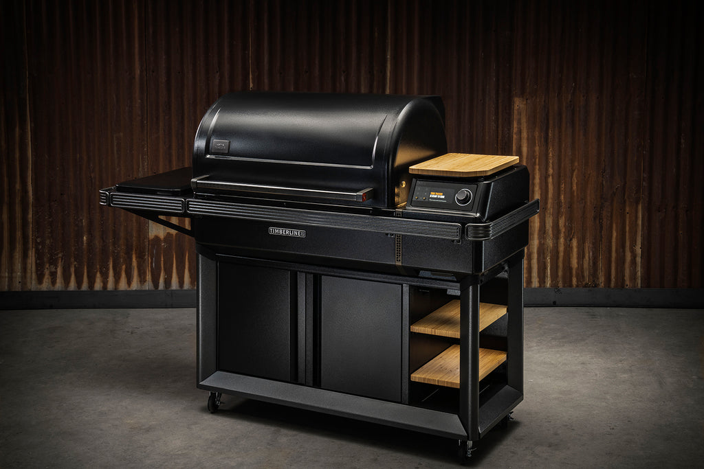 Pelletsgrill Timberline XL med WiFire og Meater bakside