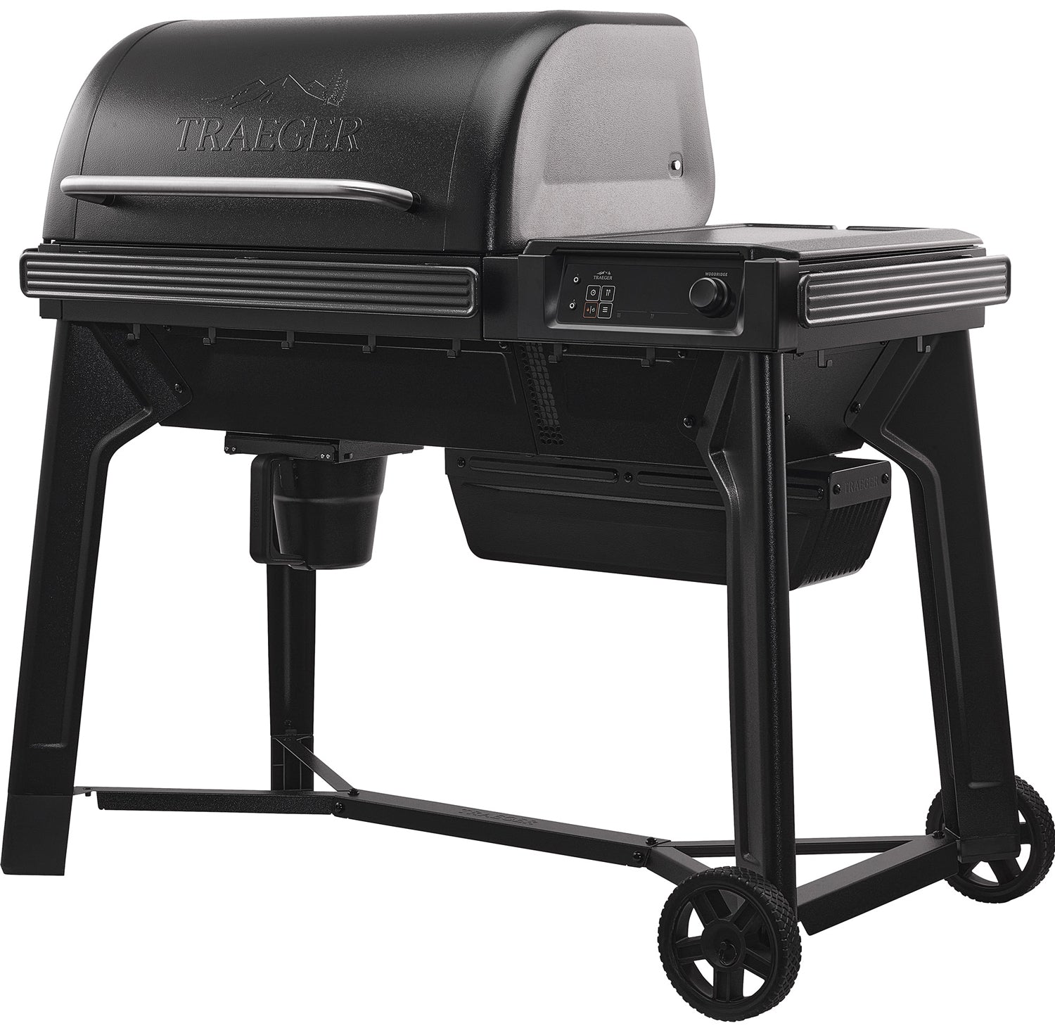 Pelletsgrill Woodridge med WiFire 2 nivåer - Traeger to grillnivåer