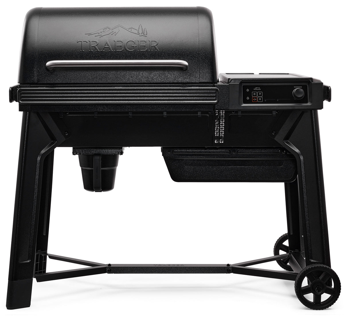 Pelletsgrill Woodridge med WiFire - Traeger forfra