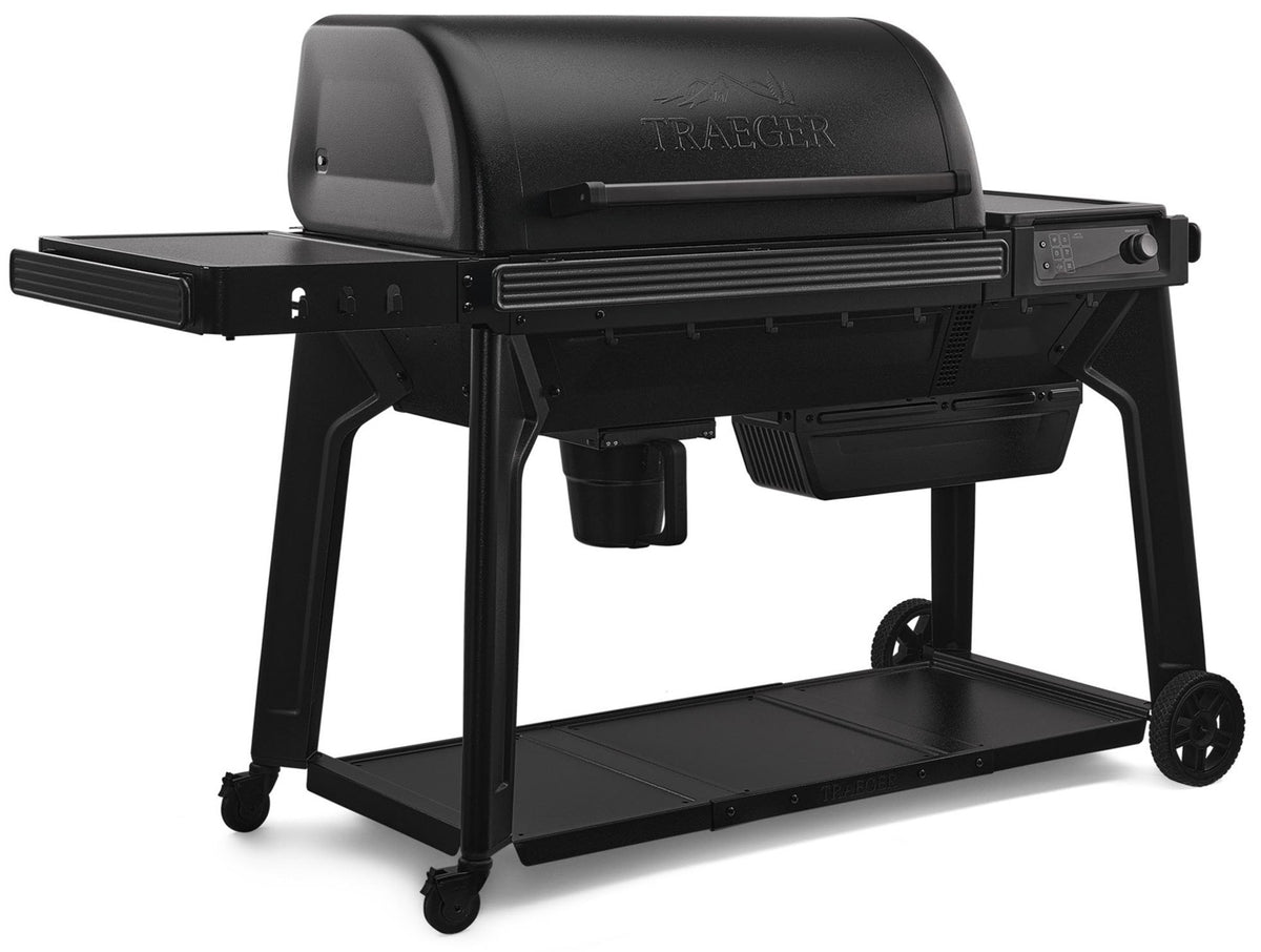 Pelletsgrill Woodridge Pro med WiFire - Traeger oversikt over hele grillen