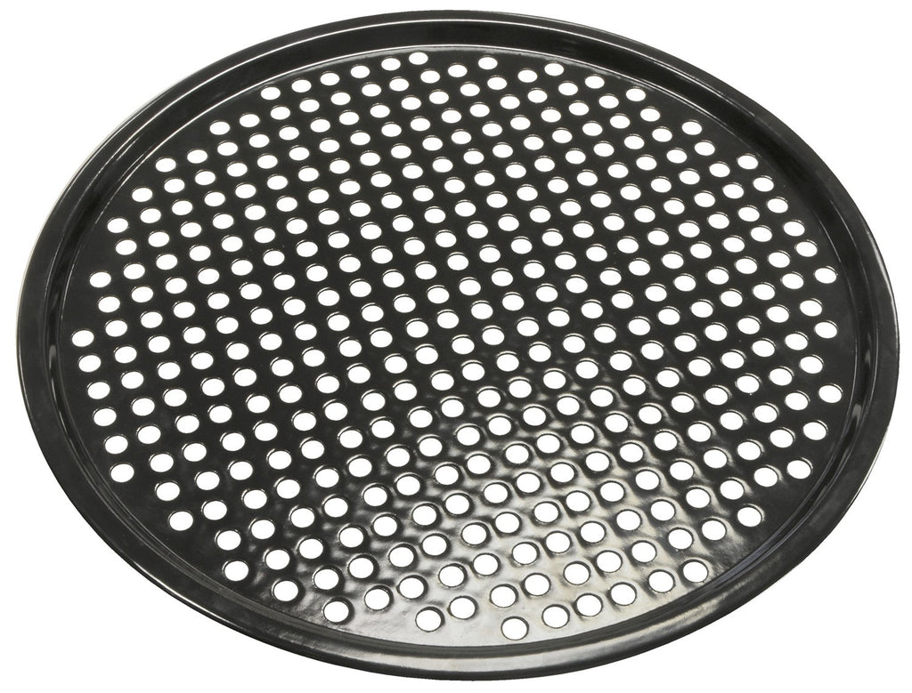 Pizzabrett emaljert Ø 40 cm for kulegrill - Outdoorchef forfra