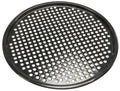 Pizzabrett emaljert stål Ø 40 cm perforert - Outdoorchef forfra