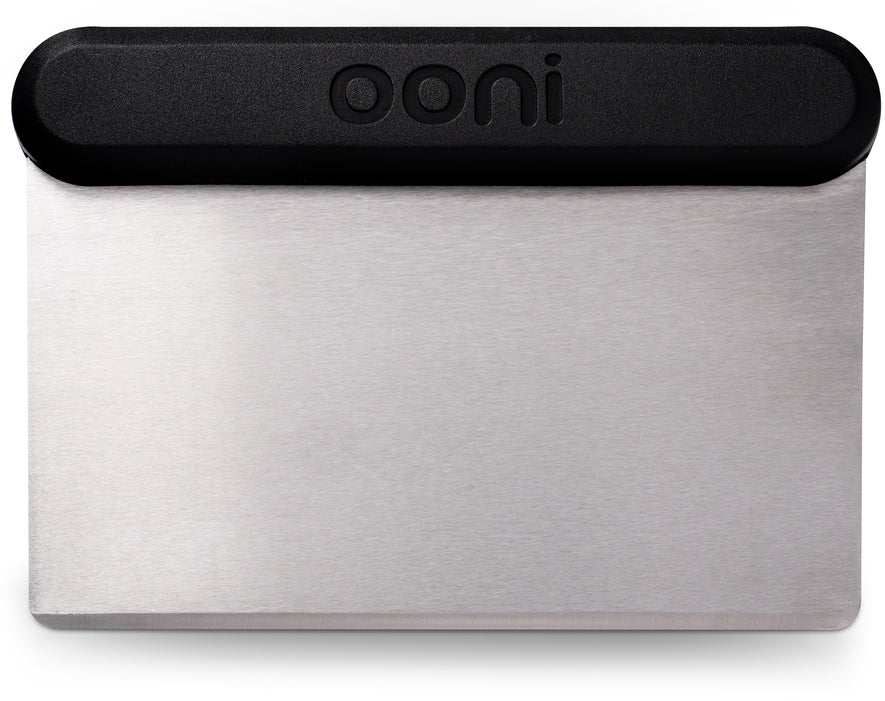 Pizzadeigskrape rustfritt stål 16 cm - Ooni forfra