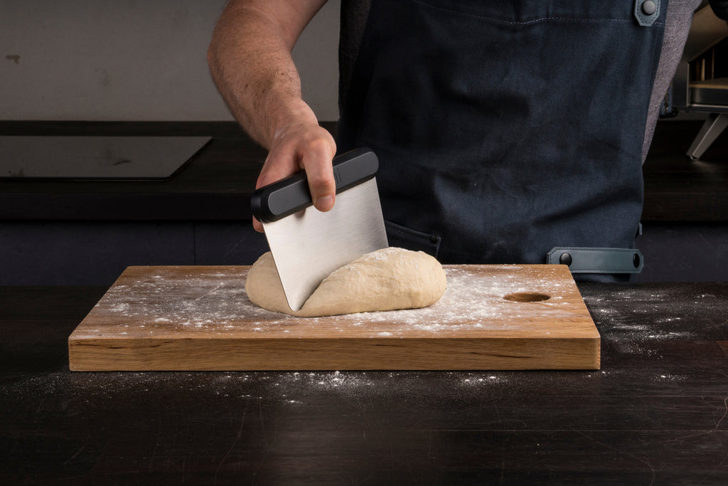 Bakside av Pizzadeigskrape rustfritt stål 16 cm - Ooni