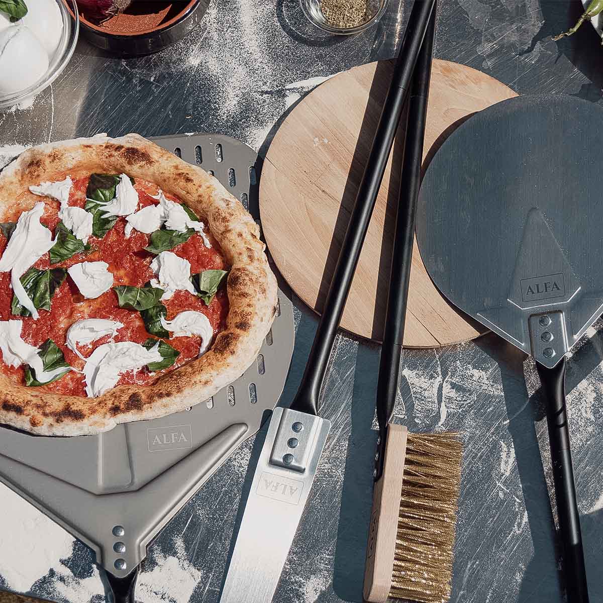 Pizzaiolo sett universal - Alfa Forni komplett sett med tilbehør