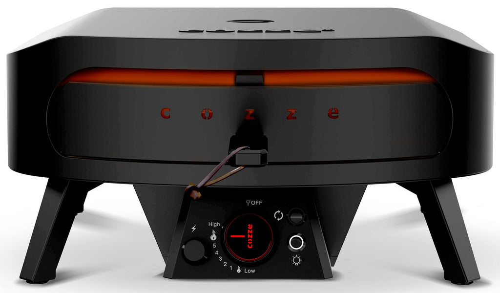 Pizzaovn gass CLASSIC Black Edition 42,5 cm 8 kW detaljbilde av pizzastein