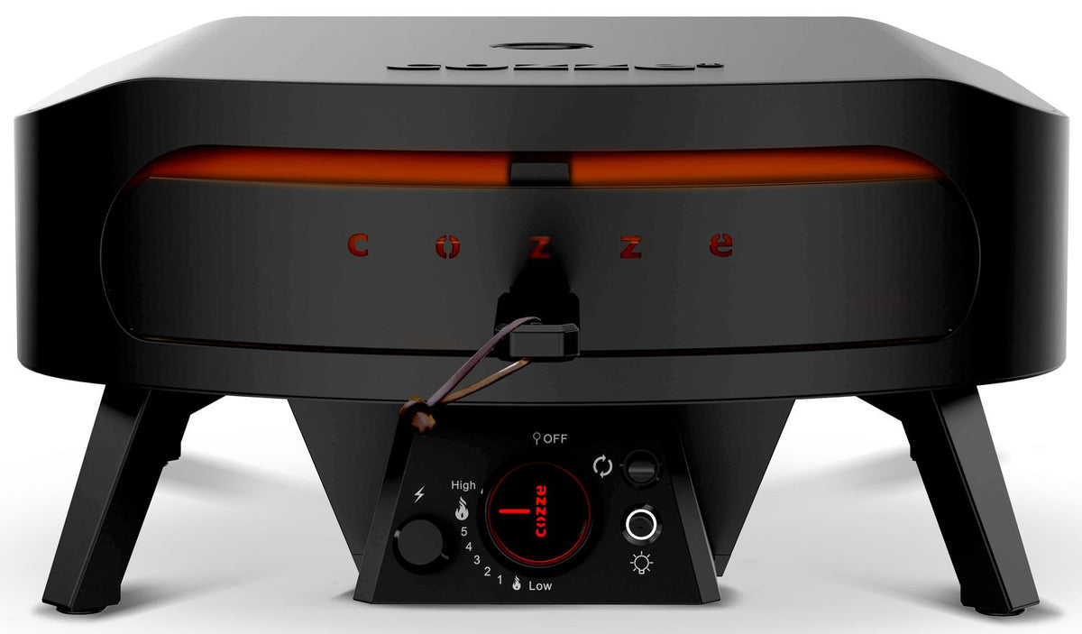 Pizzaovn gass CLASSIC Black Edition 42,5 cm 8 kW detaljbilde av pizzastein