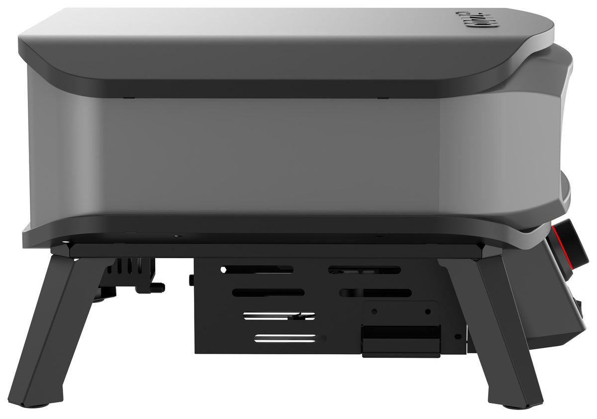 Kontrollpanel på Pizzaovn gass PREMIUM 34 cm roterende pizzastein - Cozze