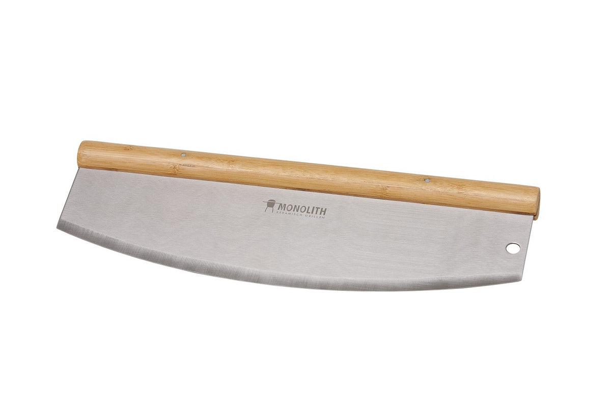 Pizzaskjærer rustfritt stål 35 cm - Monolith forfra