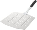 Pizzaspade 30x30 cm perforert aluminium for 13" ovn - Cozze forfra